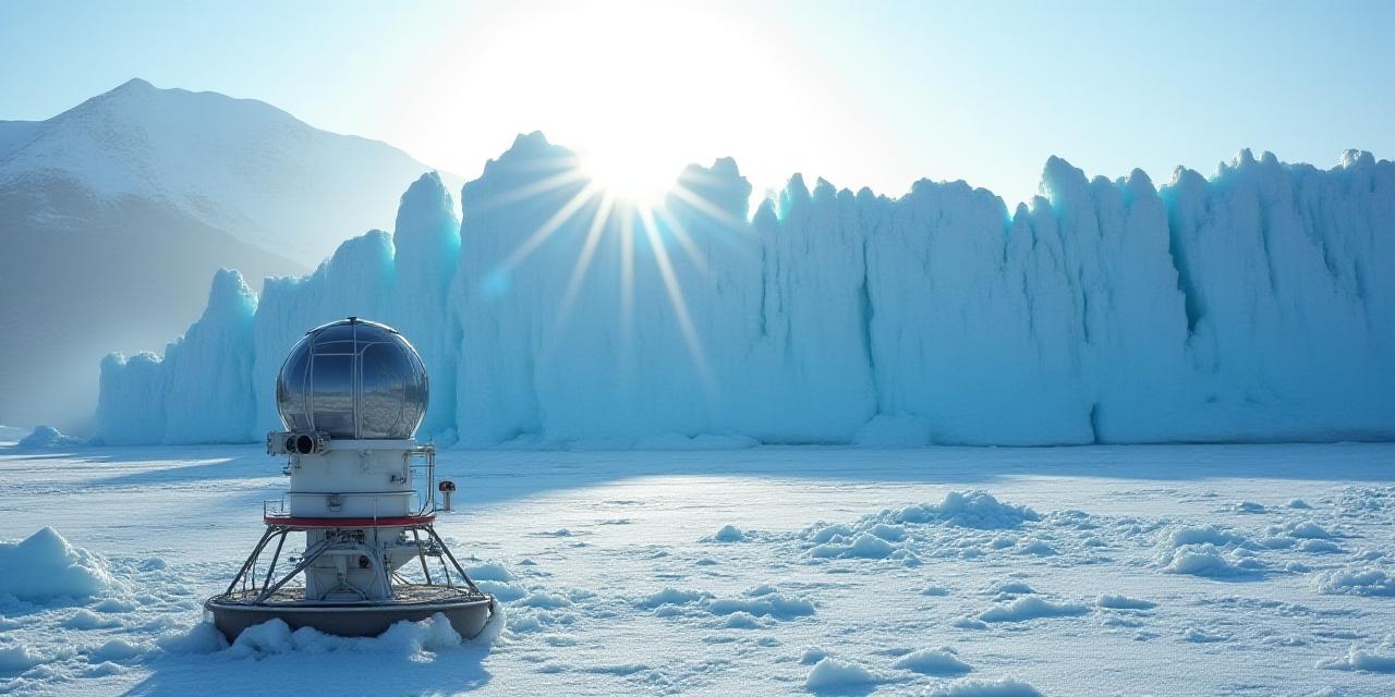氷河の観測